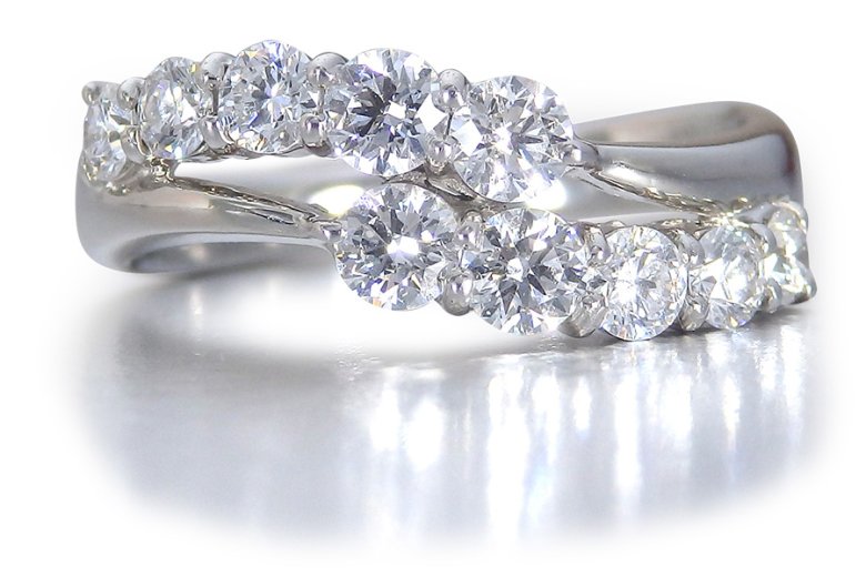 プラチナリング – ダイヤモンド(0.8ct) – 宝石店 SIND BAD（シンドバット）郡山・結婚指輪、婚約指輪とアニバーサリージュエリーの宝石店