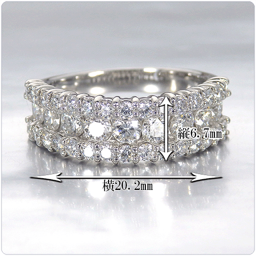 ダイヤモンド 指輪 プラチナ リング 幅広 リング 1.463ct – 宝石店 SIND BAD（シンドバット）郡山・結婚指輪、婚約指輪 とアニバーサリージュエリーの宝石店