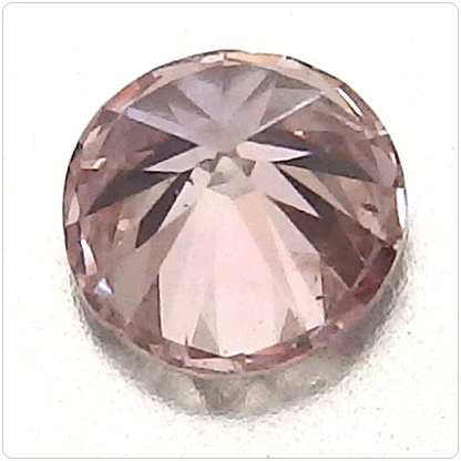 裸石 天然ピンク ダイヤモンド（0.063ct）ルース ファンシー ピンク