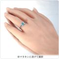 パライバトルマリン0.362ct着用画像