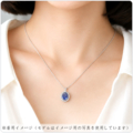 サファイア1.026ct ダイヤモンド プラチナPt900ペンダントヘッド 中央宝石研究所鑑別書付き 9月誕生石