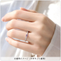 ピンクサファイア0.316ct プラチナリング Pt900 指輪 ソーティング付き 9月誕生石
